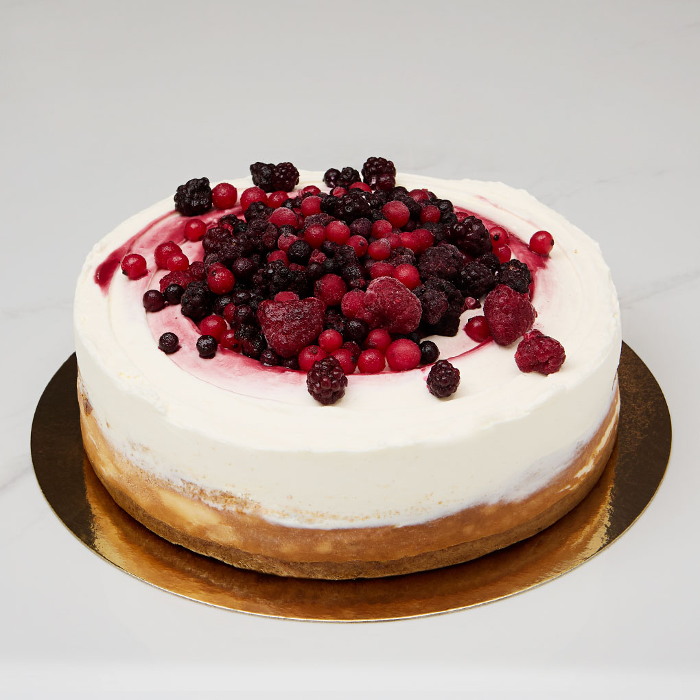 NEW YORK CHEESECAKE FRUTOS ROJOS | SIN AZÚCAR
